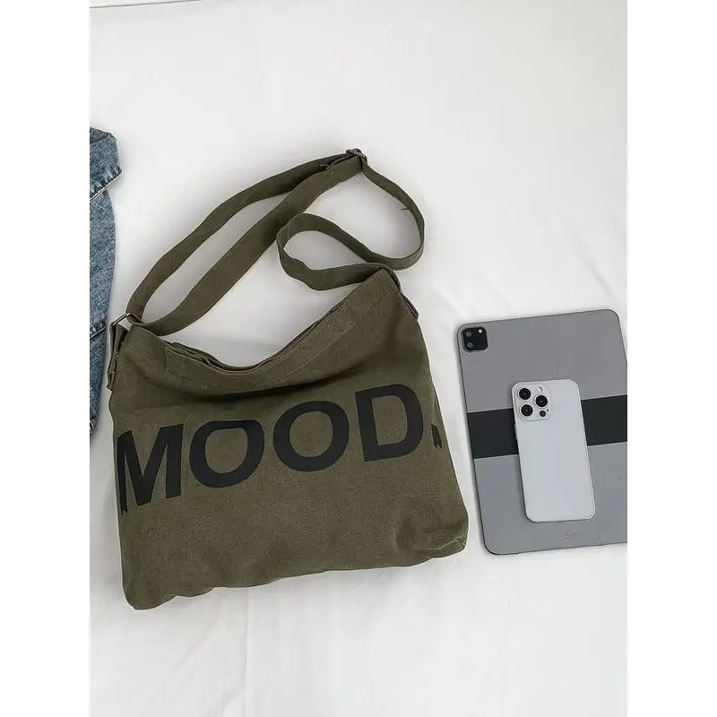 Fashion Letter Print Tote Bag, Large Capacity Shoulder Bag for Women & Girls, Casual Trendy Versatile High-quality Daily Commuting Bag, Girl Fashionable Bag 2