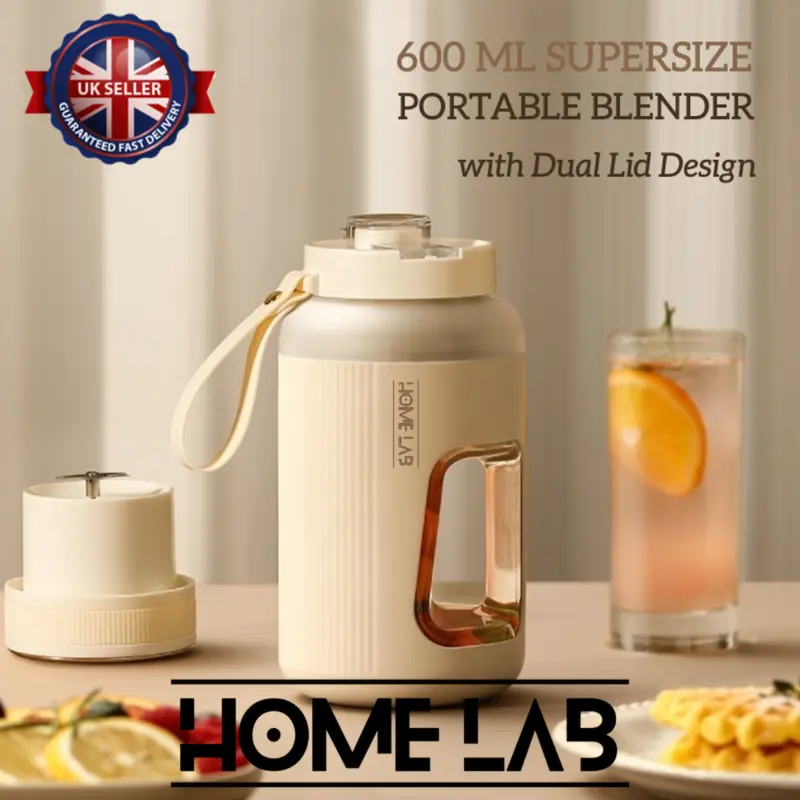 HOMELAB Portable Blender 600ML blender bottle juicer 0