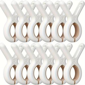 Beach Towel Clip, 6/12pcs Windproof Clothes Drying Clip, Household Clothes Peg, Clothes Drying Clip, Home Organizer for Beach, Pool, Travel