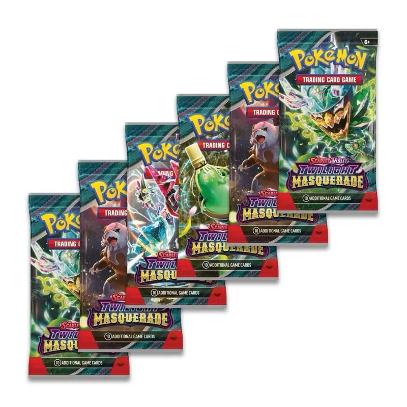 Pokemon TCG Scarlet And Violet Twilight Masquerade Booster Packs