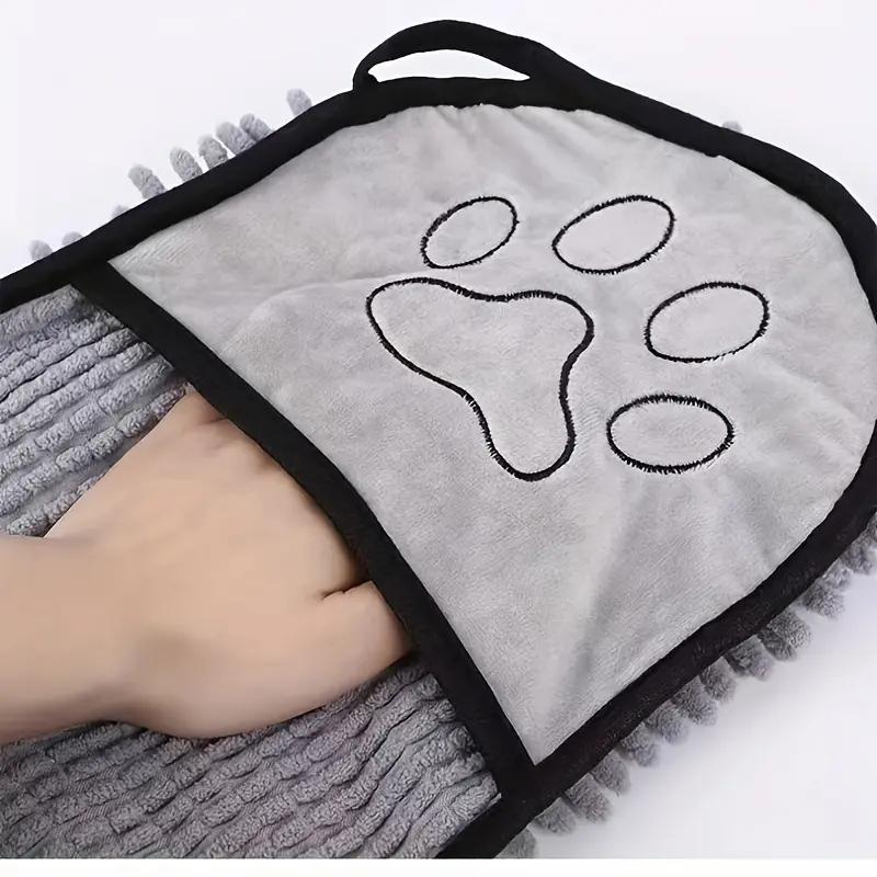 Quick-Dry Super Absorbent Pet Bath Towel For Dogs & Cats - Perfect For Grooming & Bathing! 8