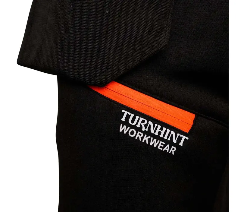 Men’s Pro Work Trousers, Heavy Duty Safety Combat Cargo Pants Multi Pockets & Knee Pad Pockets, Durable Workwear Bottom 1