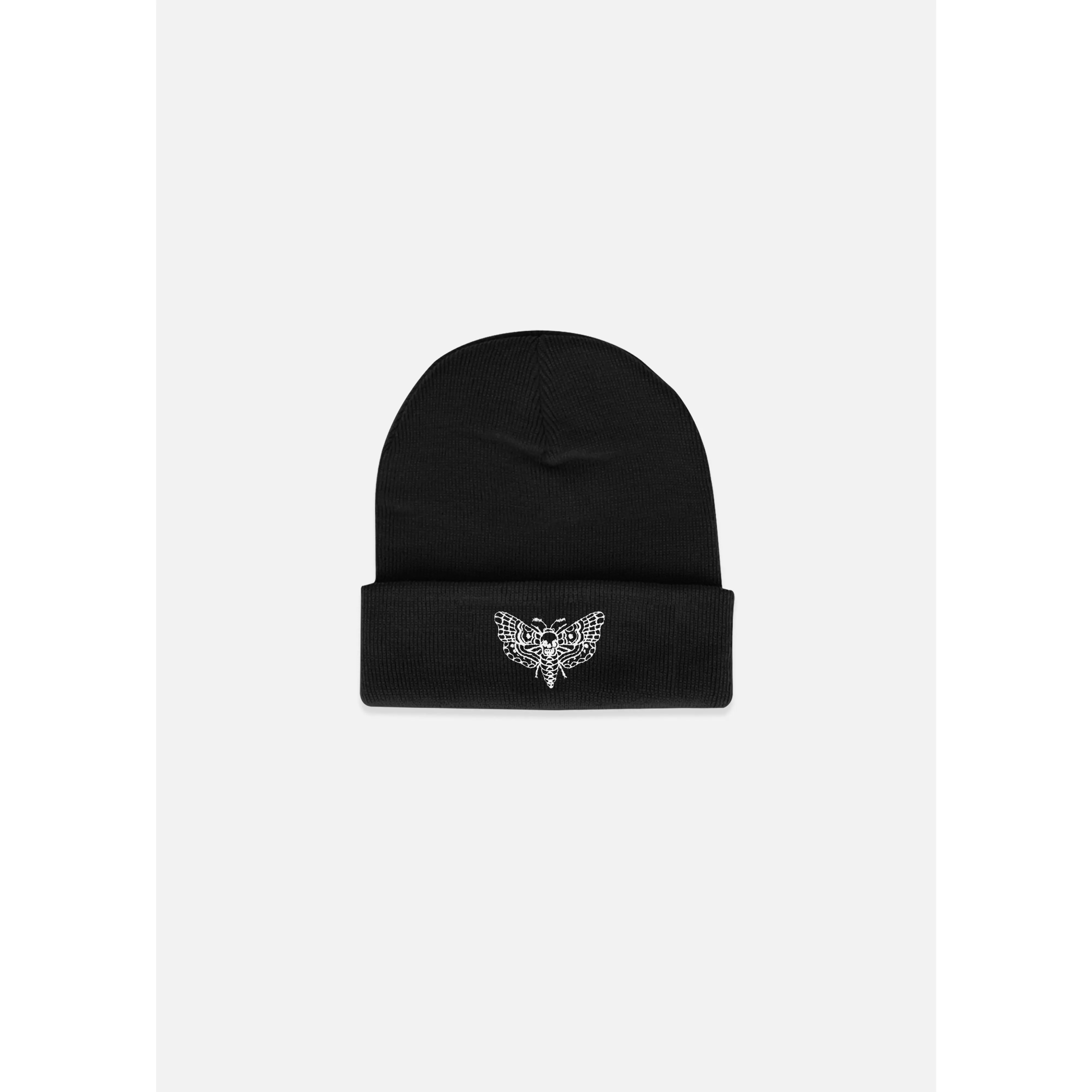 Death Moth Beanie - Black
