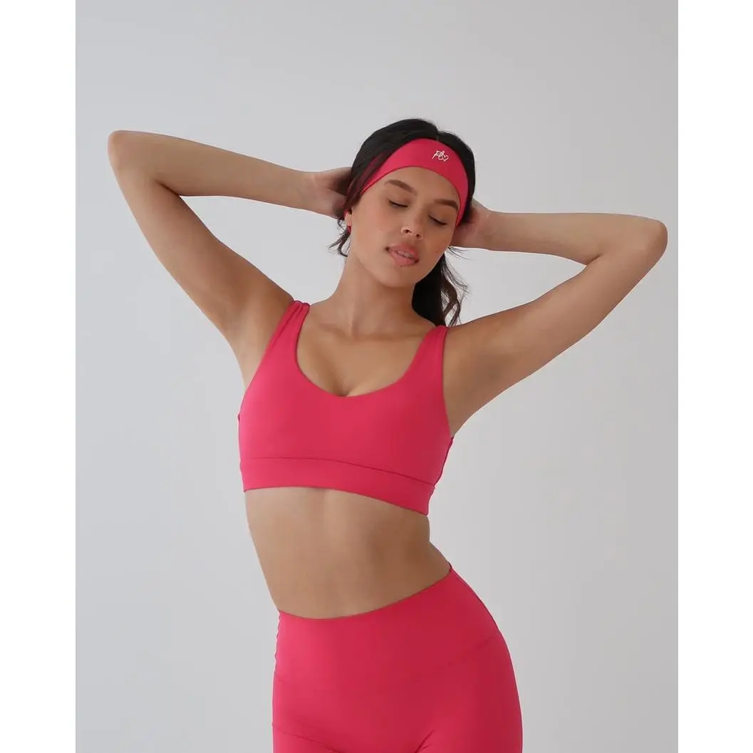 Sports bra - Raspberry