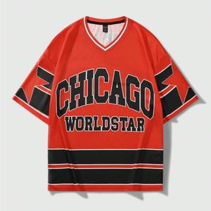 Free Customized Name and Number New Short-sleeved Jersey T-shirt Unisex