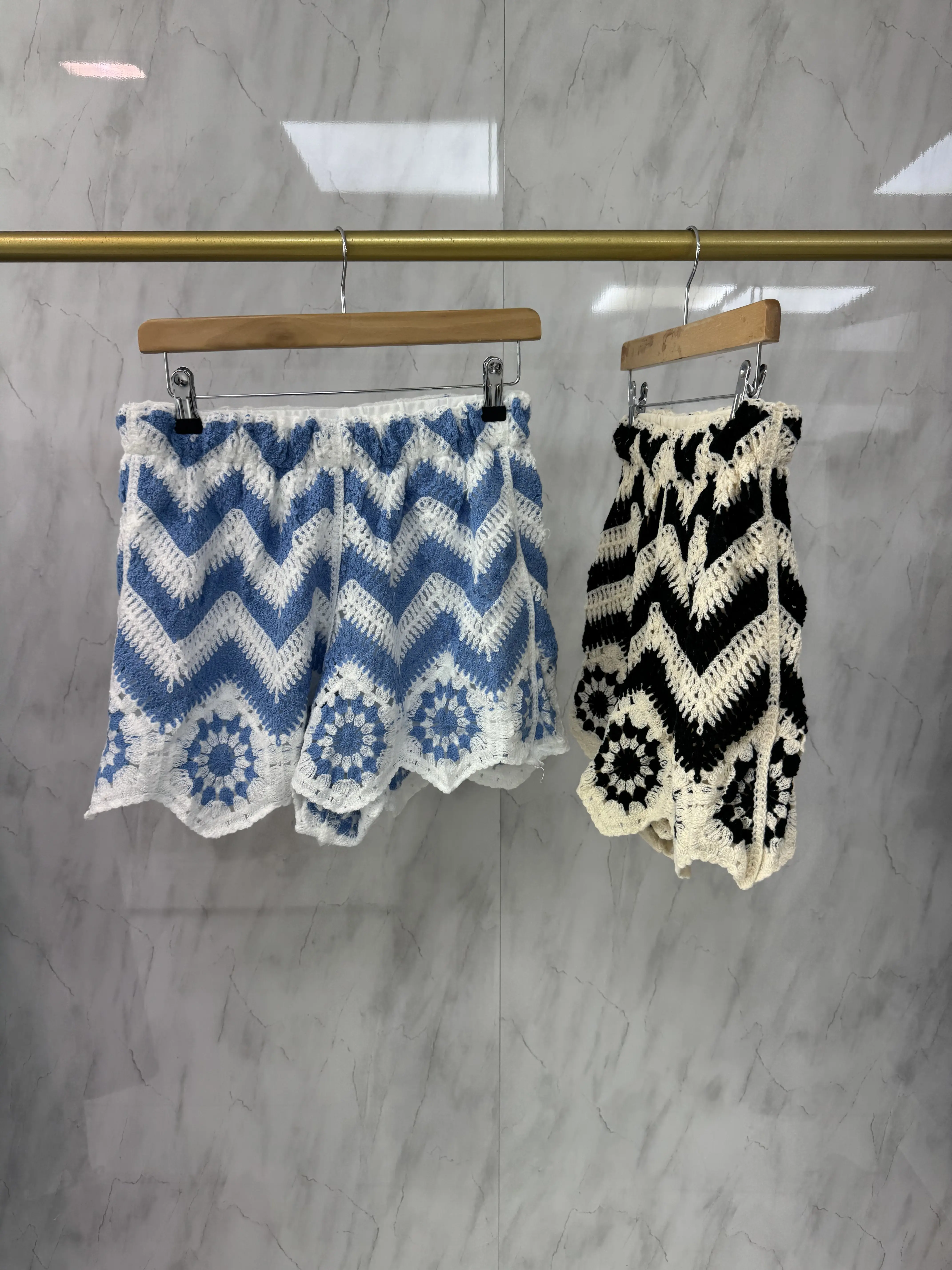 [XPOSURE] EVELYN Crochet Lined Shorts