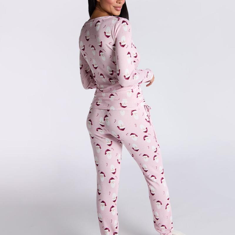 Santa soft touch pyjama set 1