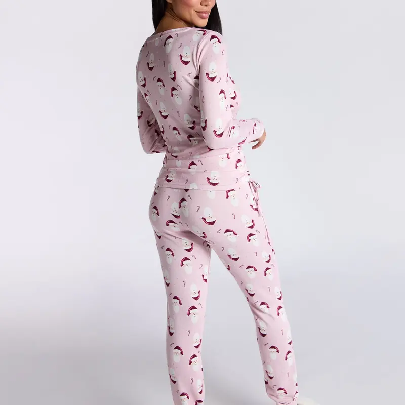 Santa soft touch pyjama set 1