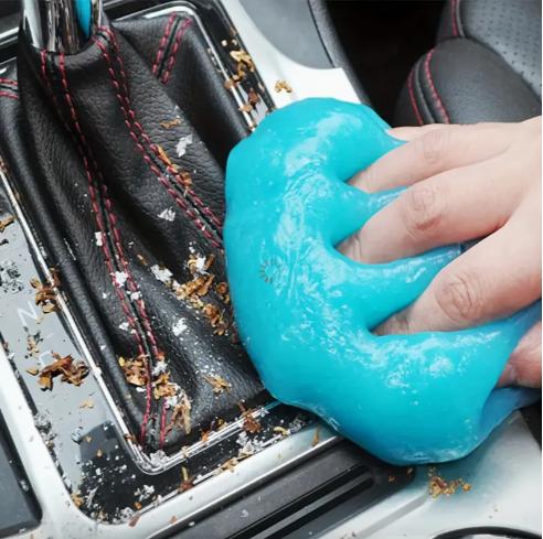 Product Introduction of Multi-Purpose Cleaning Gel for Car Interiors - Dust & Dirt Remover, Safe on Sensitive Surfaces, Reusable & Washable - Ideal for Vents, Keyboards, and Detailed Car Cleaning - Perfect Men's Gift RV Cleaners 7