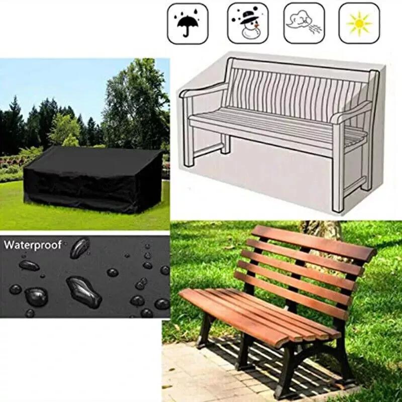 Product Introduction of Heavy Duty Waterproof Outdoor Garden Bench Seat Cover For Furniture 2/3/4 Seater 16