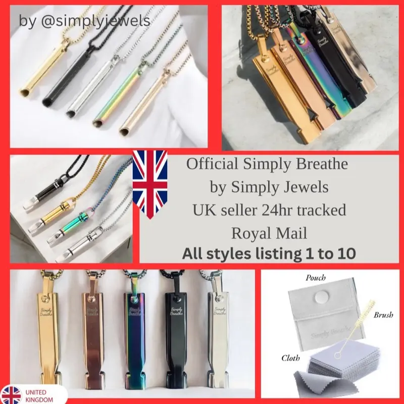 Simply breathe all styles official necklace