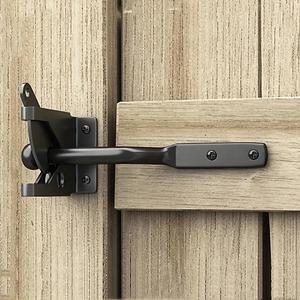 Heavy-duty Self-locking Gate Latch, Keyless Entry, Ideal for Pool, Garden, & Shed Doors, Hardware
