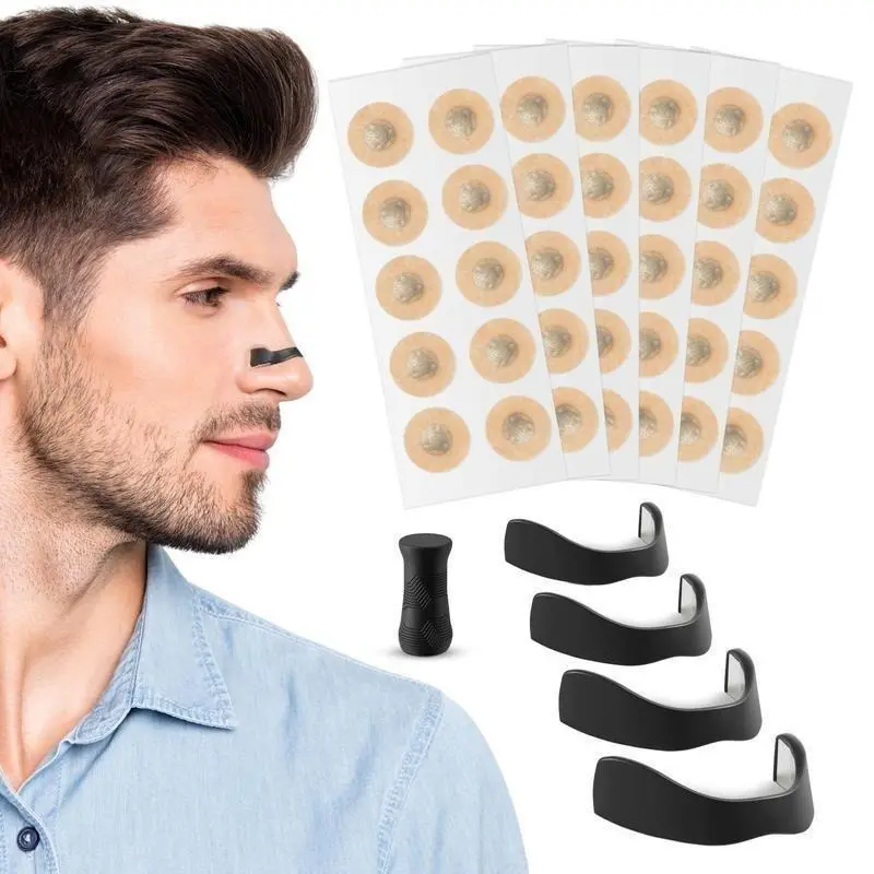 Breathing Nasal Strip Starter Kit, 30pcs Magnetic Nasal Strip & 30pcs Nasal Strip for 30 Days, Snoring Nasal Strips, Personal Care Appliances Comfort Gentle
