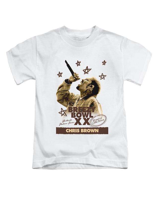 Breezy Bowl Chris Brown Adults T-Shirt Breezy Viral Top New 1