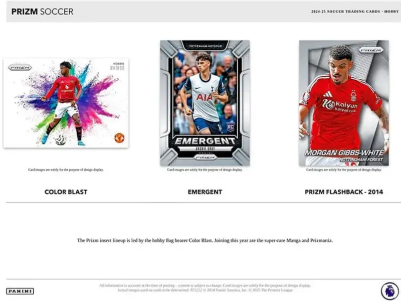 Panini Prizm Premier League Soccer hobby box - 1 x full box - Trading cards 3