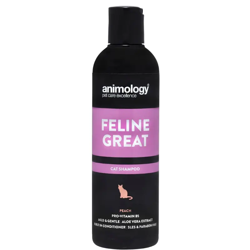 Animology Feline Great Cat Shampoo For Clean and Healthy Coat Cat Shampoo with Peach Fragrance Skin-Friendly, Innovative Formula Mild and Gentle Cat... 0