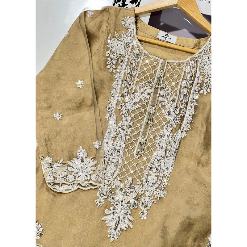 KLD1016 Aera - Readymade Organza Suit 8