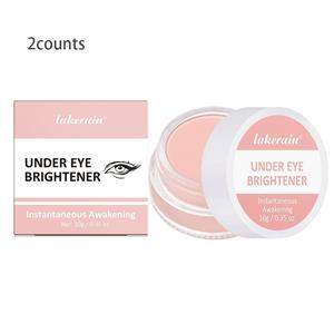 Brightening Eye Concealer Cream, 2 Counts Moisturizing Eye Concealer Foundation, Eye Makeup Product for Women & Girls, Concealer