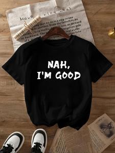 Women's Letter Print Round Neck Sports Tee, Casual Breathable Short Sleeve Crew Neck T-shirt for Daily Outdoor Wear, Ladies Sportswear for All Seasons, Top, Gym Tops, Sports Clothing,  Gym Wear