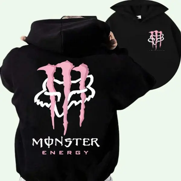 Dirtbike Motocross Fox Racing Monster Energy Drink Pink Off-Road Dirt Bike Hoodie, Sweatshirt, T-Shirts Dirtbike Clothing Apparel Men Women