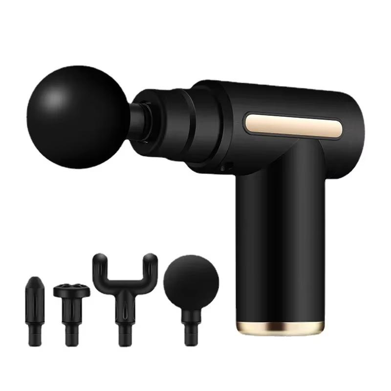 Portable Fascia Gun Deep Tissue Massage Mini Lightweight and Adjustable Speed Massage Equipment Suitable for the Whole Body 4