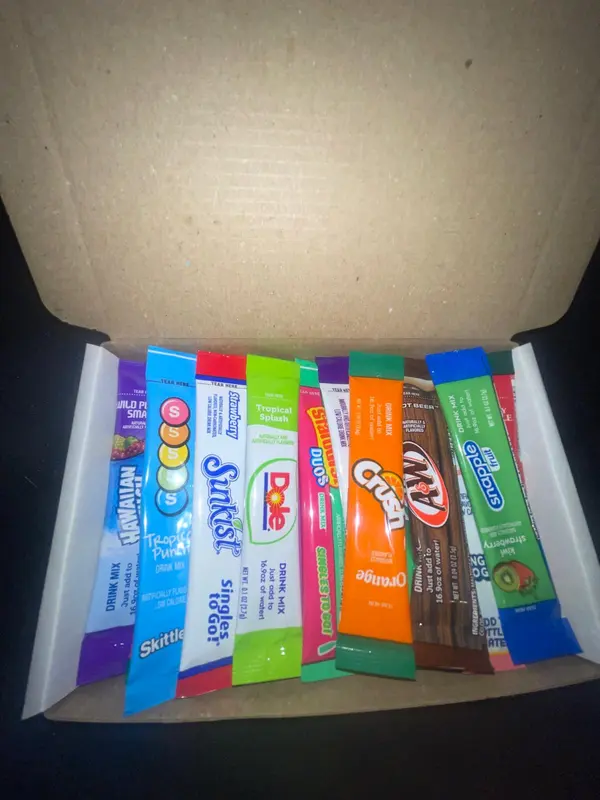 15 American Single to Go - Drink Mix Postal Box - Different Flavours to try 1