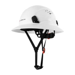Vented Construction Safety Helmet, Men's And Women's Work Safety Outdoor Hat With 6 Point Adjustable Ratchet Suspension