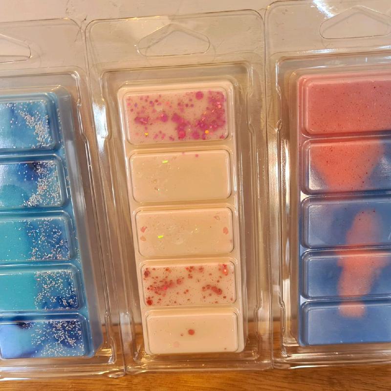 M-Z Wax Melt Snap Bars, Various Fragrances, Home Fragrance Wax Melts - 50g Clamshells - Perfume, Aroma Scented Candle Freshener Decor Ornaments 3