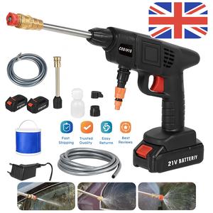 Cordless Car Jet Washer – 2x 21V Batteries | Powerful High-Pressure Cleaner | Portable Wireless Wash Kit