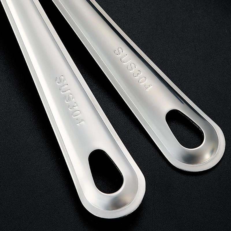 304 Stainless Steel Strainer Spoon Colander Ladle Filter Strainer Food Skimmer Useful Things For Kitchen Gadgets Kitchenware 4