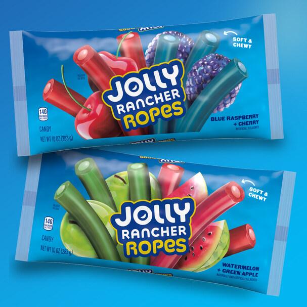 Jolly Rancher Ropes –  Mouthwatering, Soft & Chewy Candy (283g) | Choose Flavour | 0