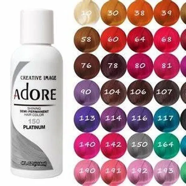 Adore shining semi-permanent hair color vegan
