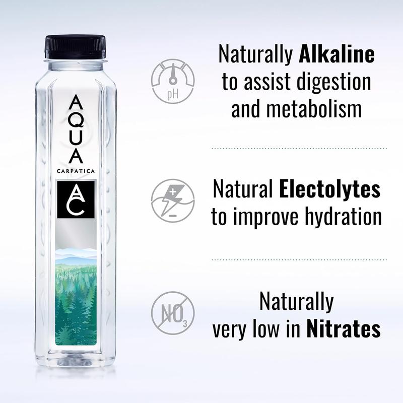 "Pure Natural Still Mineral Water 750ml x6 | Low Sodium, Alkaline, Electrolytes, Active Hydration" 2