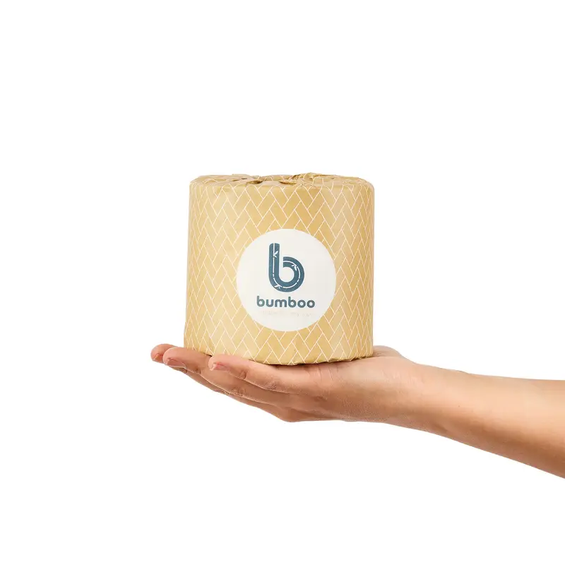 wrapped bamboo toilet paper - 48 extra long rolls 8