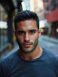 Men's V-shape Front Hair Toupee, Natural Looking Hand-tied Hair Toupee for Men, Invisible Human Hair Hairpiece for Daily Use