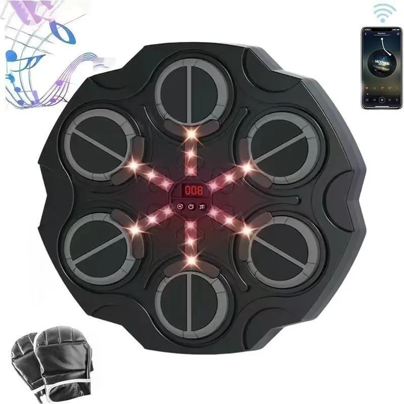 Smart Music Boxing Machine, Scoreboard Electronic Body Boxing Trainer, Fitness Boxing Machine, Indoor Fitness Equipment, Chrismats Gifts