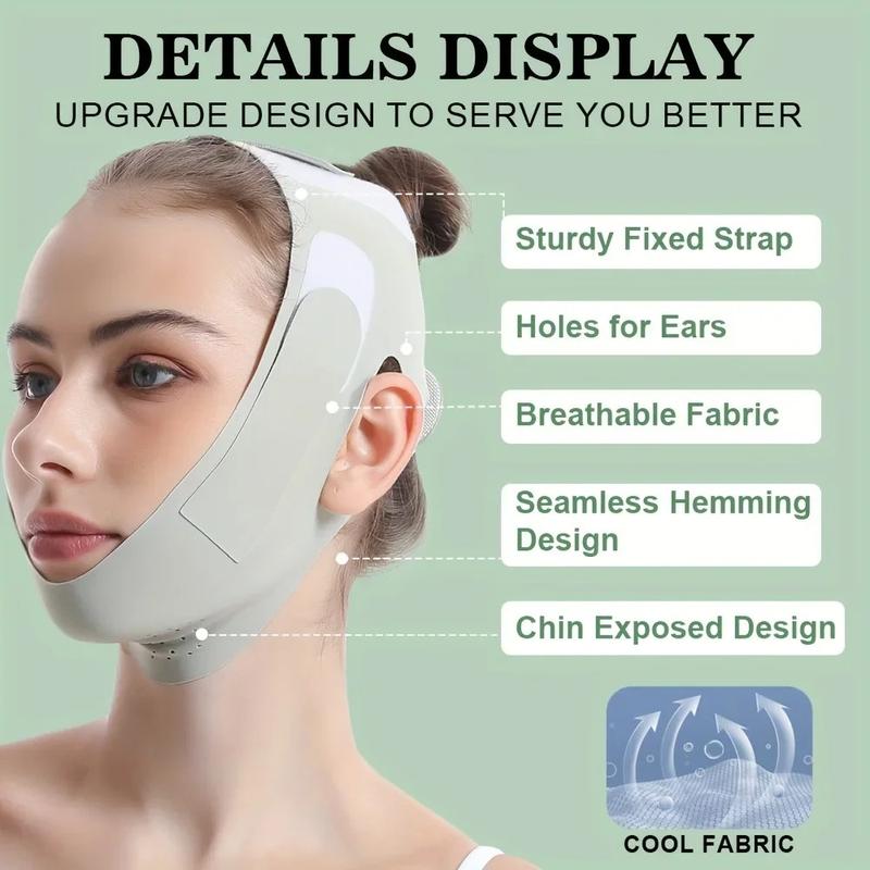 Product Introduction of Reusable Face Slimming Bandage V Line Face Shaper Women Chin Cheek Lift Up Belt Facial Massage Strap Face Skin Care Beauty Tools 10