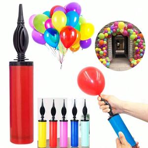 Random Color Portable Handheld Balloon Pump, Balloon Inflator Tool, Balloon Pump for Wedding & Birthday Party Decoration, Party Supplies