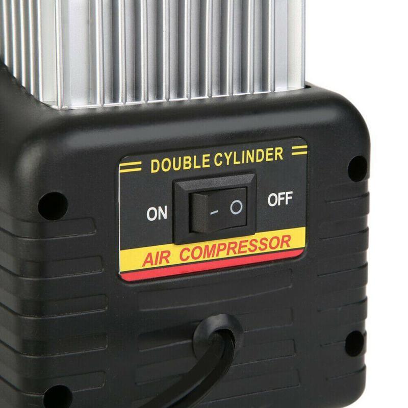 150PSI HEAVY DUTY PORTABLE 12V ELECTRIC CAR TYRE INFLATOR AIR COMPRESSOR PUMP 7