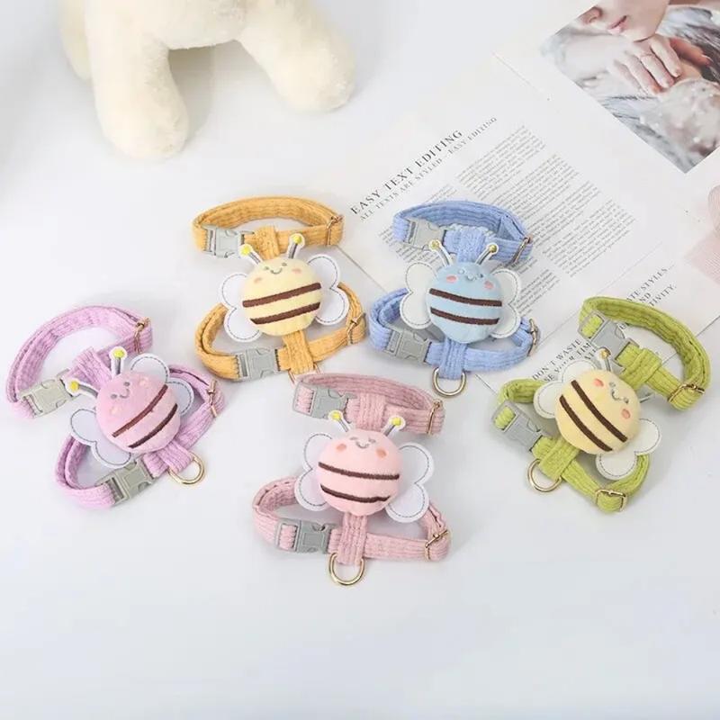 Product Introduction of Escape Proof Cat Harness and Leash Set Adjustable Mesh Dog Harness Vest Puppy Pet Walking Lead Leash Small Dogs Cats Kitten 4