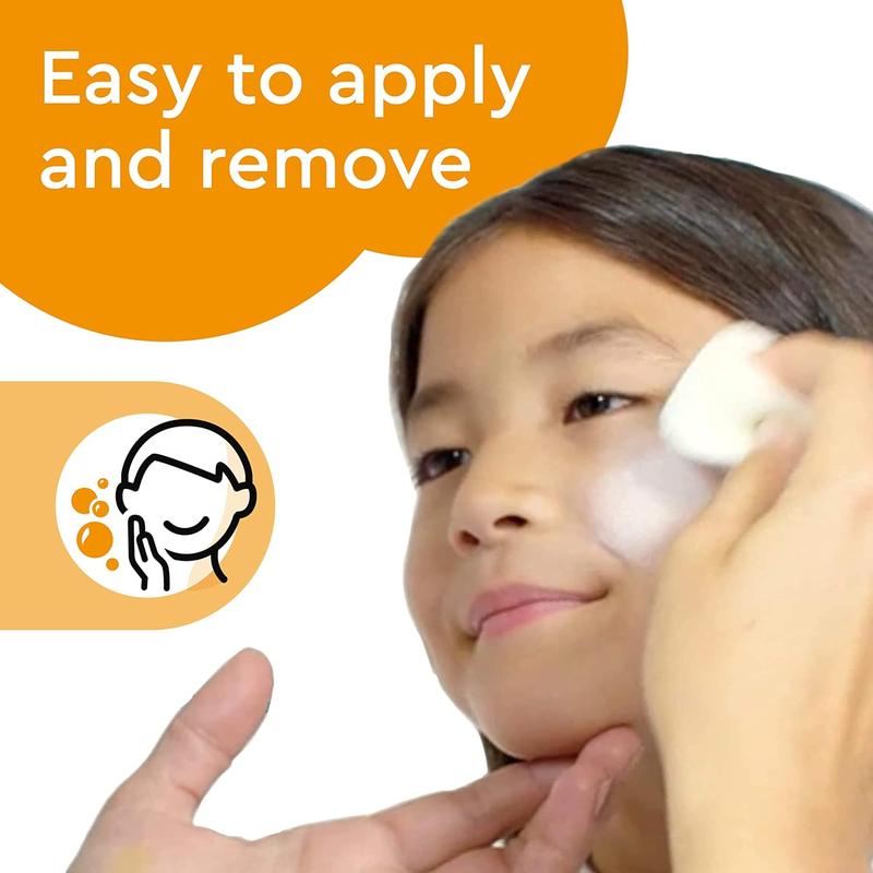 Classic White Face and Body Paint for Kids and Adults, Water Based, Non-Toxic, Easily Washable, Makeup for Parties, Ages 3+ bond  seal  glue false  eyelashes lashes  kay monat drag  lashes makeup  remover morgans  lashes Cosmetic 2