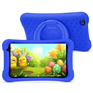 Portable 8 Inch Android System Tablet, Tablet with Silicone Protective Case, Eye Protection Mode Child Tablet, Entertainment Learning Education Tool