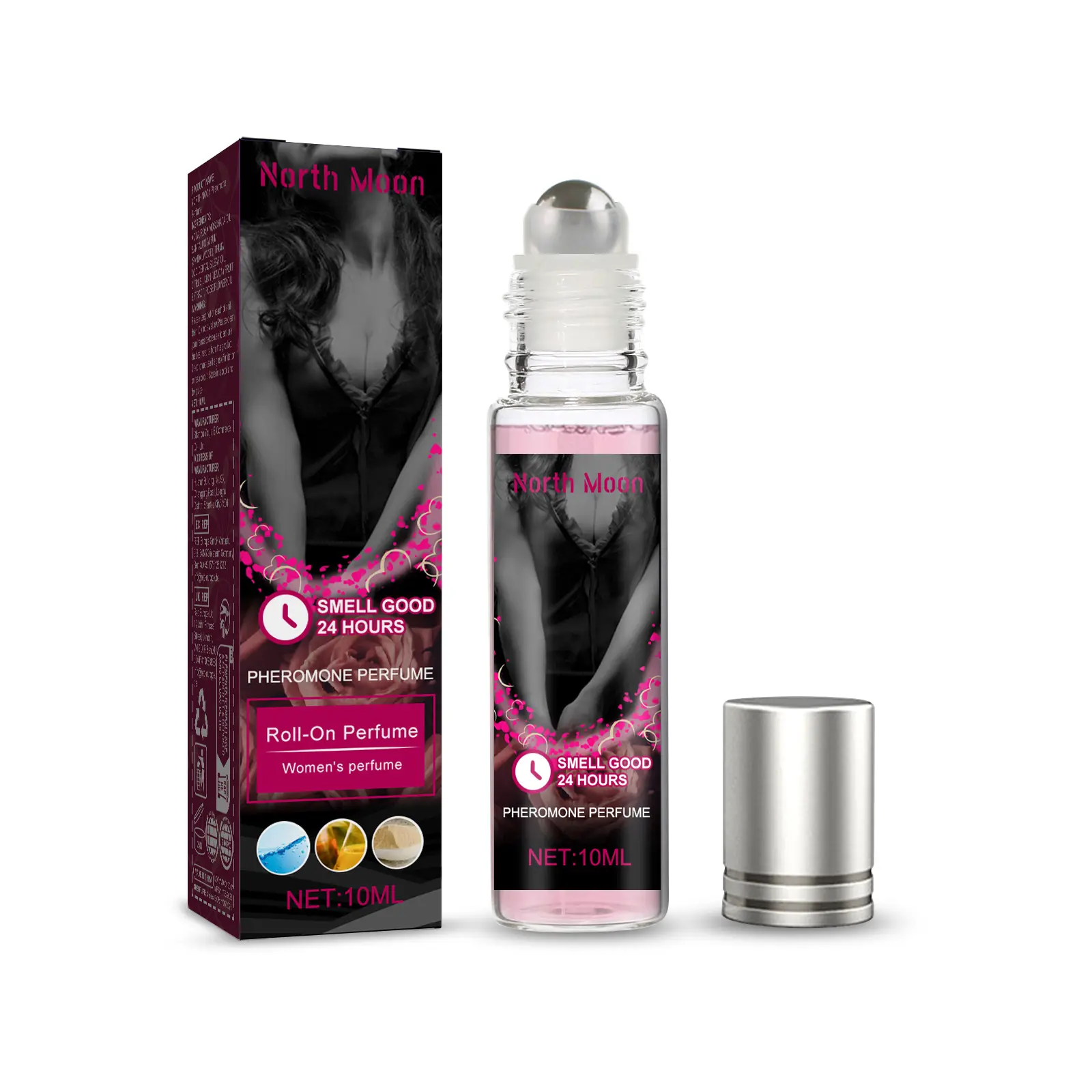 North Moon Pheromone Ball Of Perfume, Pheromone Charm Releases Perfumes For Men And Women Ambience Perfumes