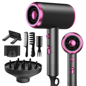 Lightweight Hair Dryer with Diffuser & Styling Tools, 2 Speeds Powerful Hair Dryer Blower Multifunctional Hair Styler for Straight & Curly Hair, Hair Dryer Kit, Perfect for Home, Travel & Salon Use, Trending Beauty Products, Blow Dryer, Hair Dryer Brush