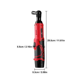 Cordless Electric Wrench, USB Rechargeable 45NM 3/8 Ratchet Wrench, Disassembly Screw & Nut Car Repair Tool, Right Angle Wrench, Power Tool