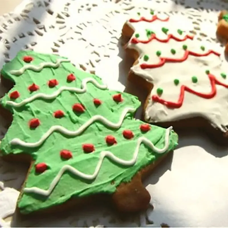 Christmas Tree Cake Molds for Party Decoration - Silicone Molds for Chocolate and Candy 4