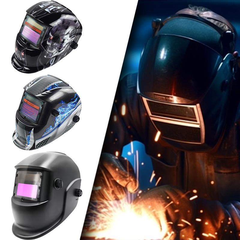 Auto Darkening Welding Mask Helmet Solar Powered Welders ARC TIG MIG Grinding UK 1