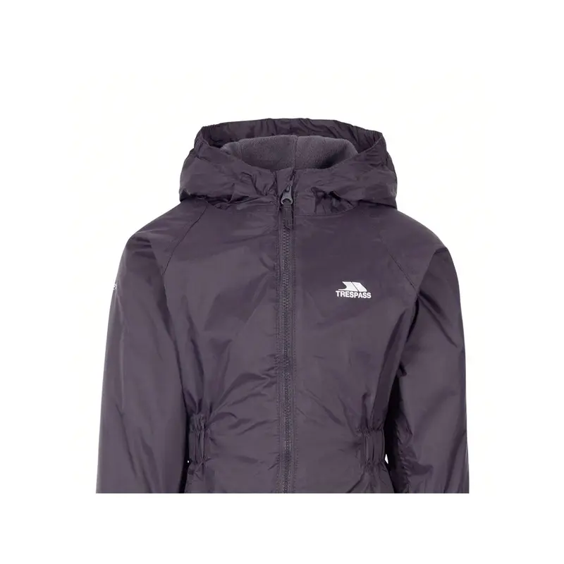 Trespass Babies Button Rain Suit (Dark Grey) 2