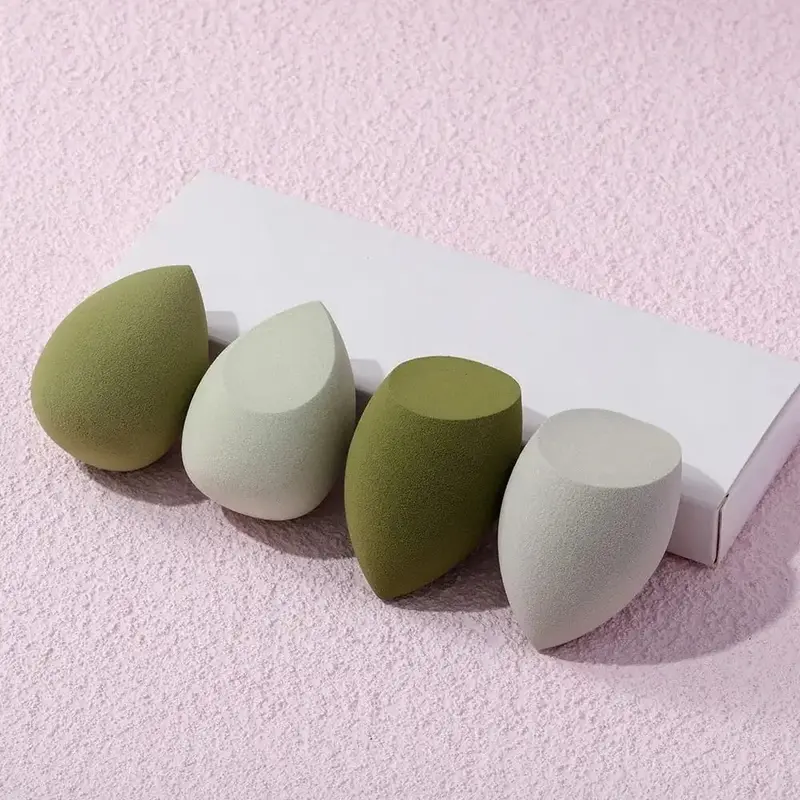 4 Pieces Makeup Sponge Blenders Blending Sponge Foundation Applicator Cosmetic Sponges makeup tools free shipping wholesale 6