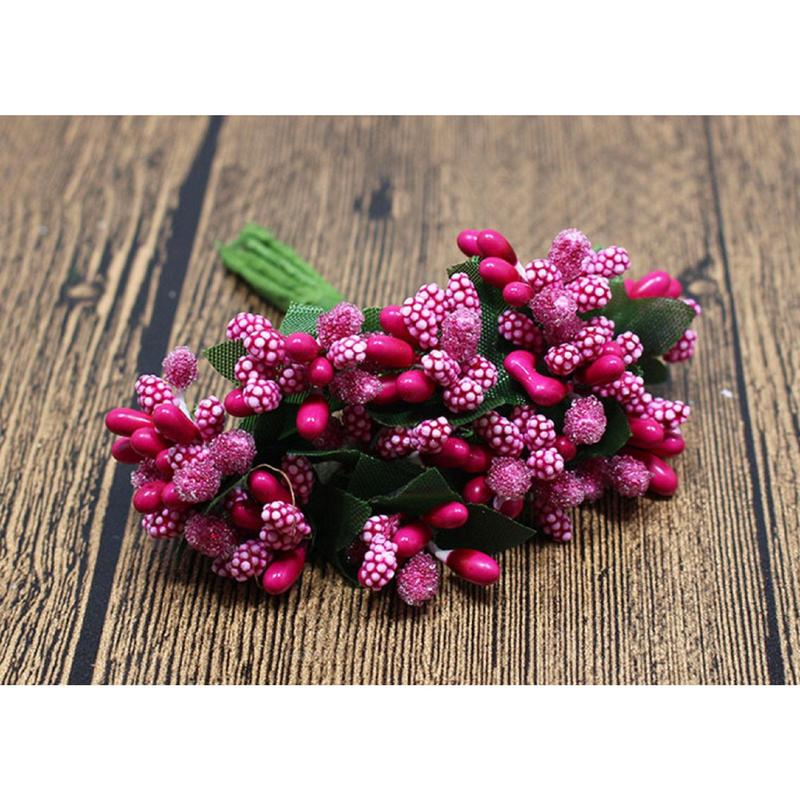 24 Stems / Seed Flower Stamens  SF021 Decor Decorative Floral Fruit 3